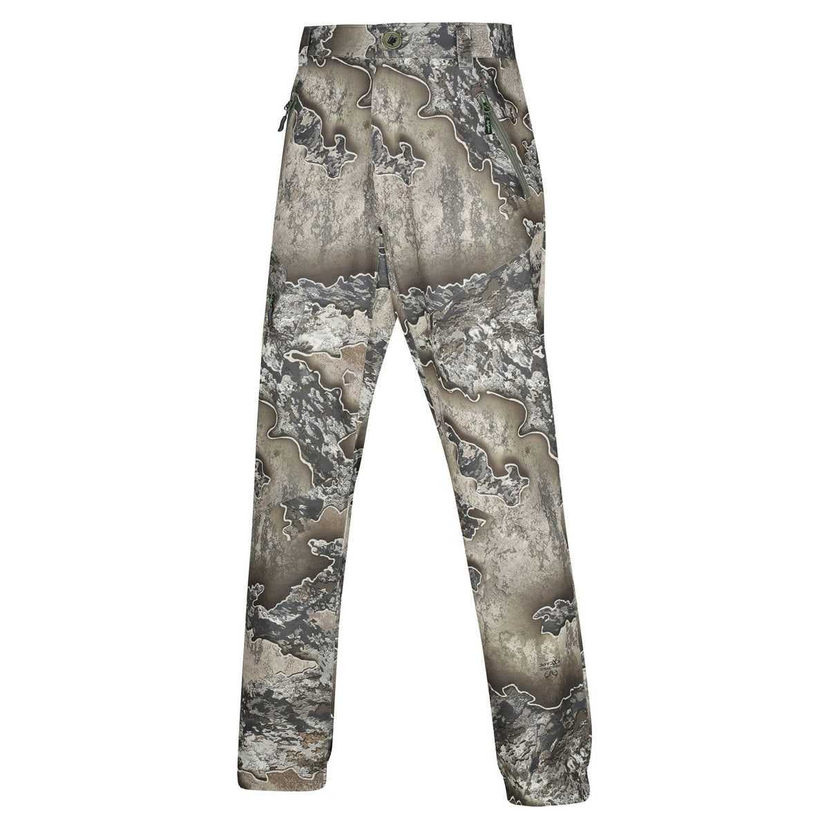 Front of Ridgeline Mens Stealth Pants in Excape Camo