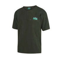 Ridgeline Premium Workmans Zip Tee in Olive