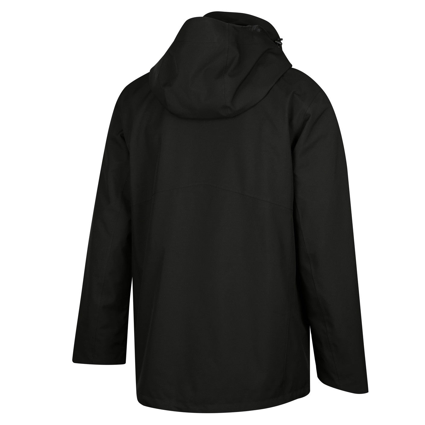 Back view of Ridgeline Raptor 3 in 1 Jacket in Black
