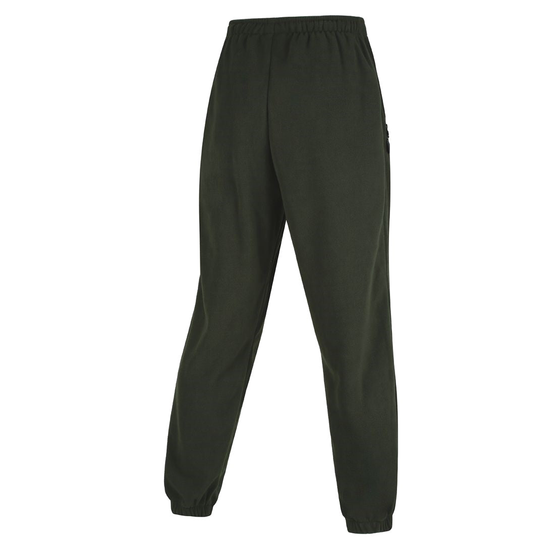 Back view of Ridgeline Staydry Micro Fleece Pants in Olive