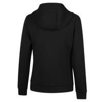 Back of Ridgeline Womens Bonded Hoodie in Black