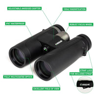 Ridgeline 10x42 Binoculars Specifications