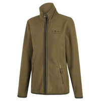 Front of Ridgeline Womens Lowland Zip Fleece in Sage