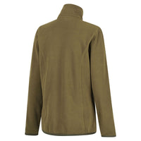 Back of Ridgeline Womens Lowland Zip Fleece in Sage