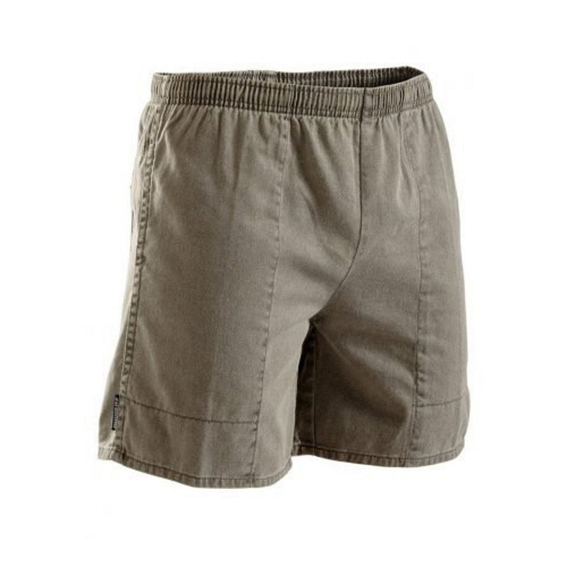 Ruggers Se420H Elastic Waist Drill Short in Khaki
