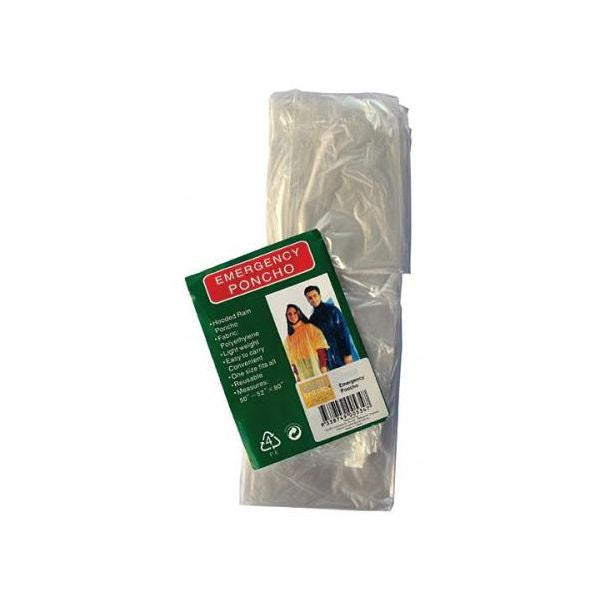 Rum Jungle Clear Emergency Poncho
