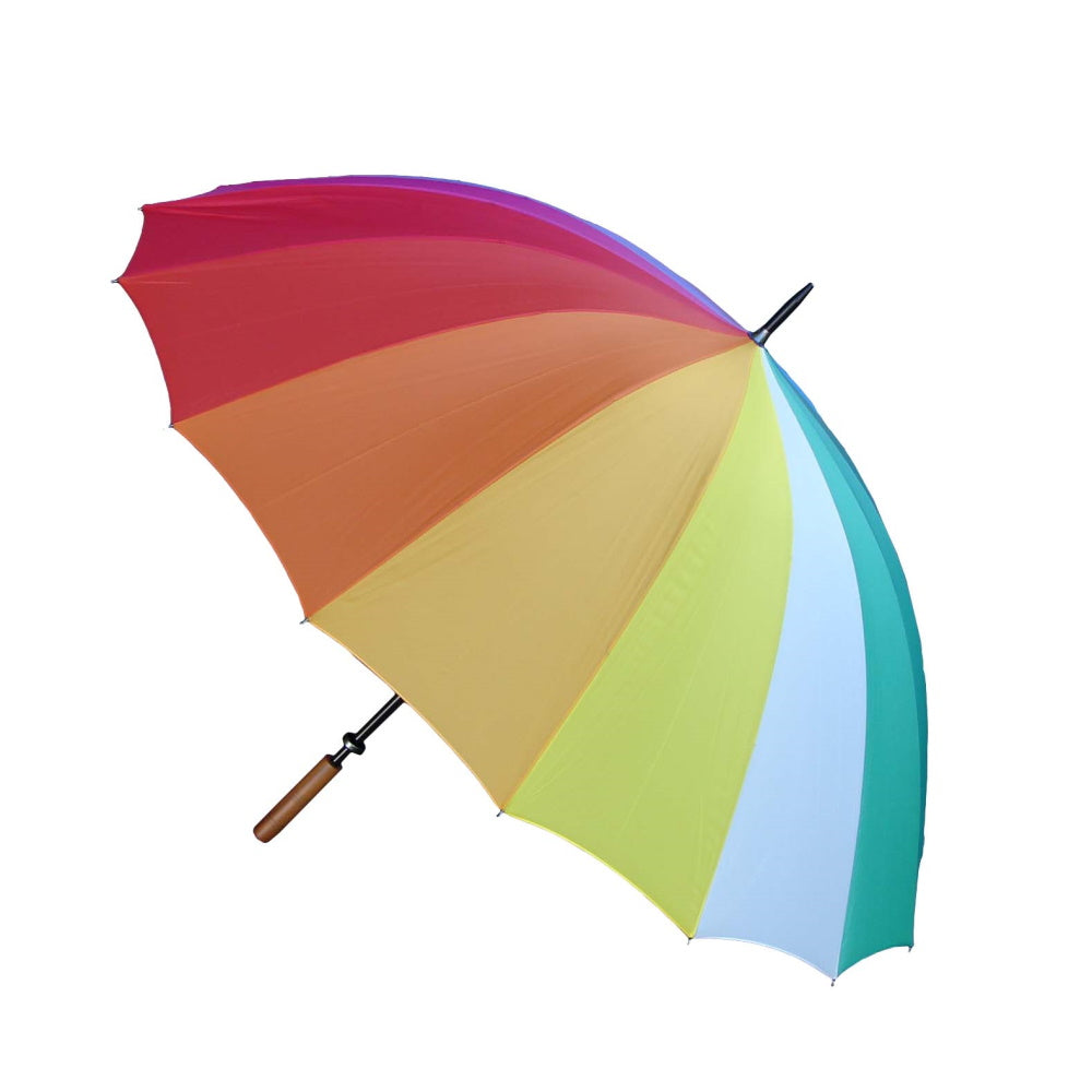Shelta Rainbow 16 Multi Coloured Panel Umbrella