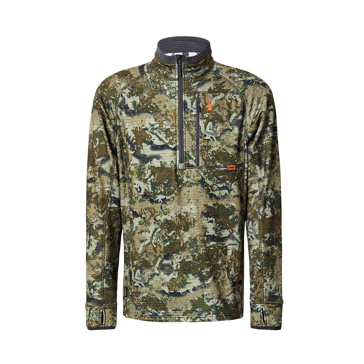 Front of Spika Mens Gridfleece Top