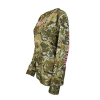 Front of Spika Womens Trail Long Sleeve T-Shirt