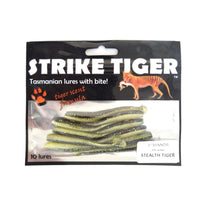 Strike Tiger Lure Minnow Pro Series (3 Inch X 10 Pack) Stealth Tiger