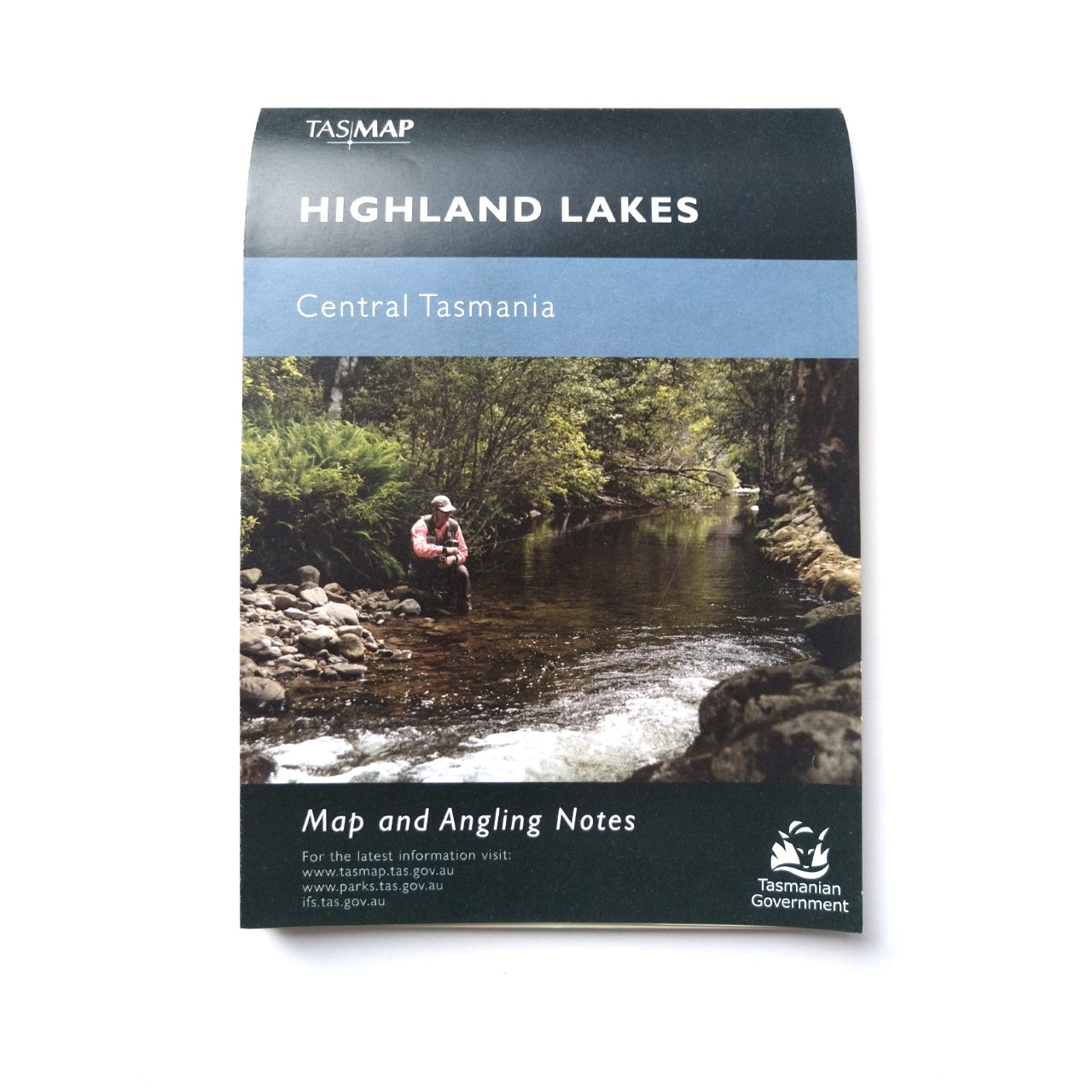Tasmap Highland Lakes Map and Angling Notes