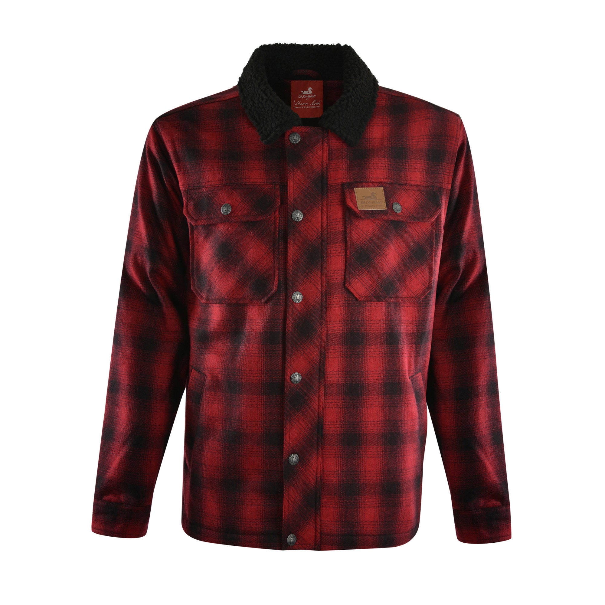 Thomas Cook Dux Bak Mallard Jacket in Red