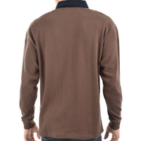 Back view of Thomas Cook Men's Bill Rugby in Mushroom
