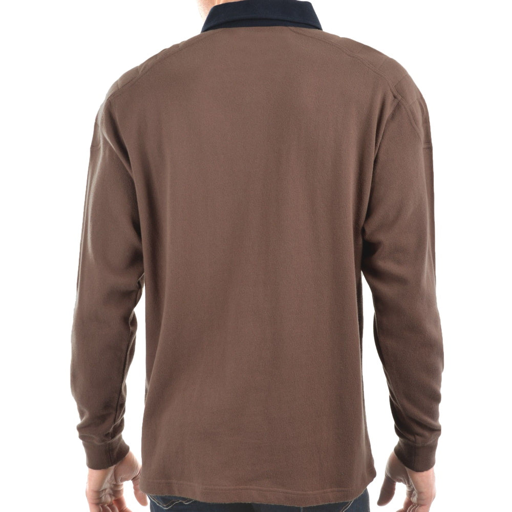 Back view of Thomas Cook Men's Bill Rugby in Mushroom