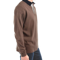 Side view of Thomas Cook Men's Bill Rugby in Mushroom