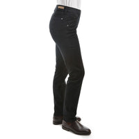 Side view of Thomas Cook Women's Lynda Wonder Jeans in Black