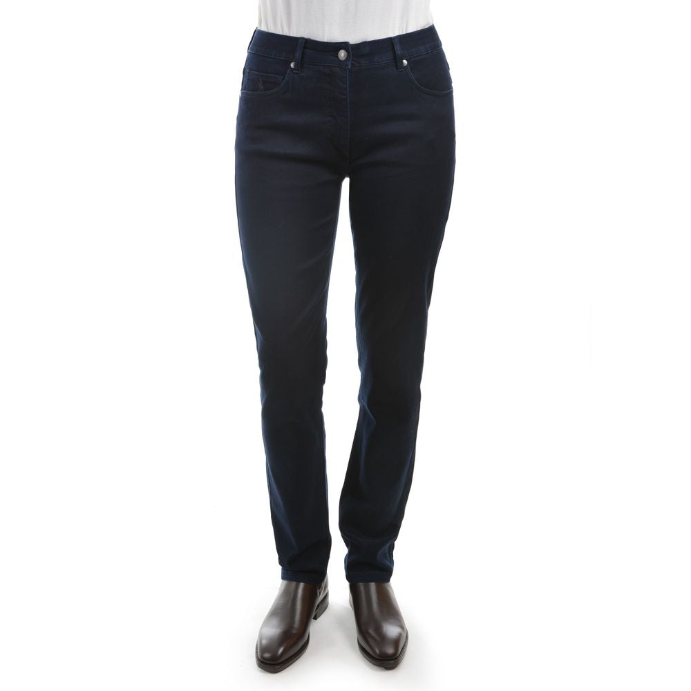 Front view of Thomas Cook Women's Suzie Wonder Jeans in Avoca Wash