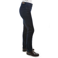 Side view of Thomas Cook Women's Suzie Wonder Jeans in Avoca Wash