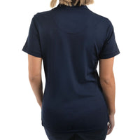 Back of Thomas Cook Womens Bamboo Polo