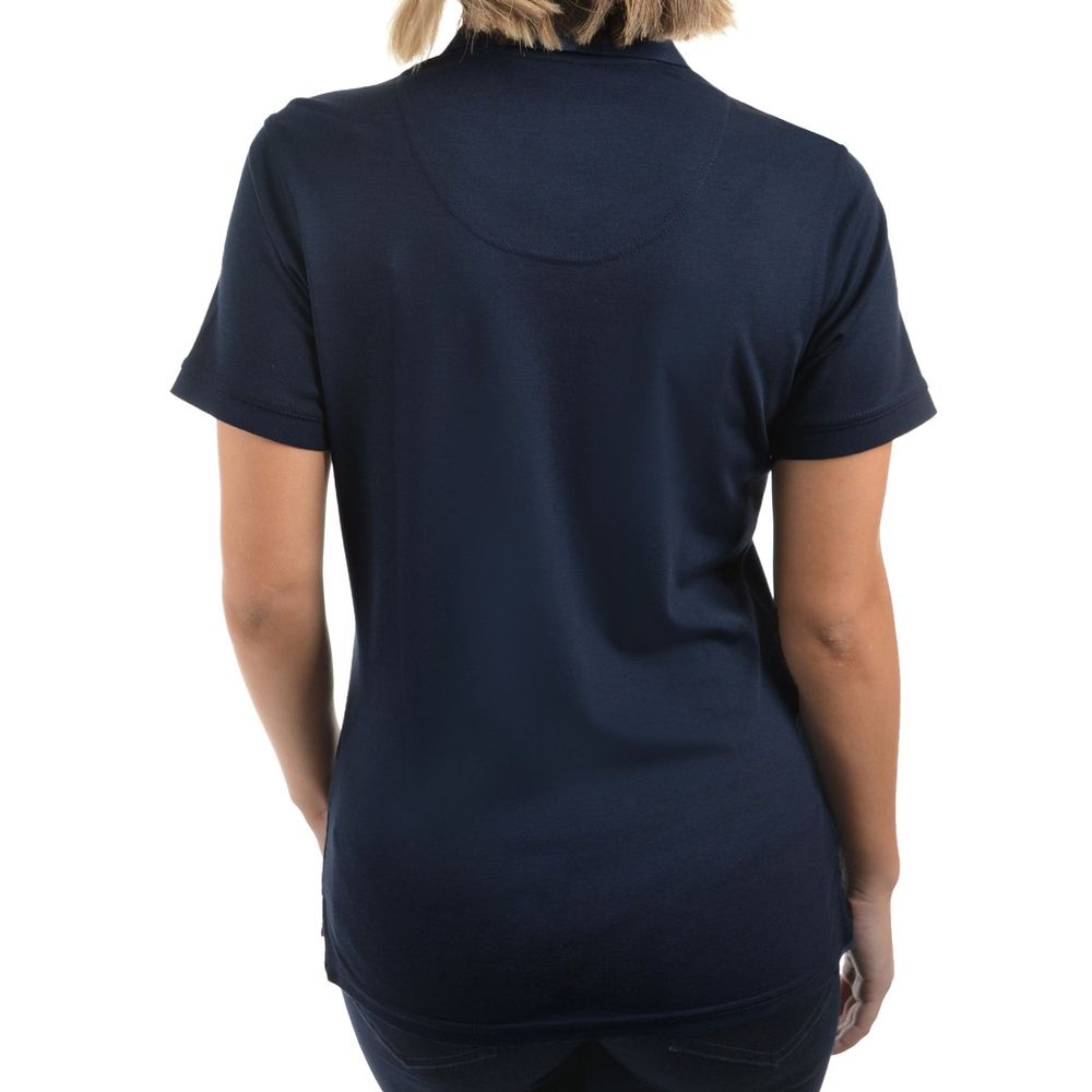 Back of Thomas Cook Womens Bamboo Polo
