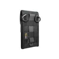 Back of Black Tasmanian Tiger Tactical Phone Cover