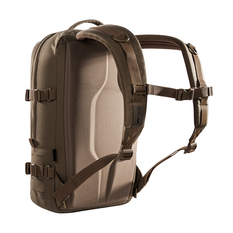 Back of Coyote Tasmanian Tiger Modular Daypack XL