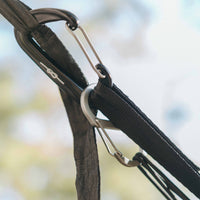 Close up of attachments on Alton Goods Ultralight Underquilt