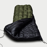Alton Goods Ultralight Underquilt on ground