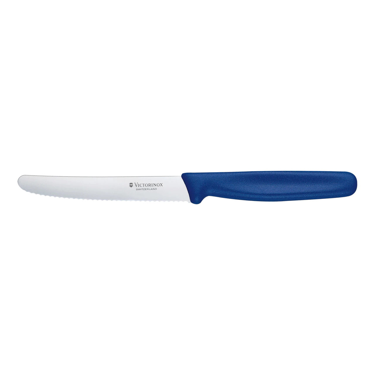 Victorinox Serrated Steak And Tomato Knife Blue