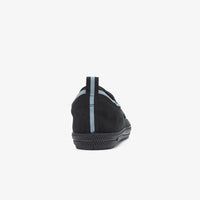 Back of Volley International Low Shoe in Black/Grey