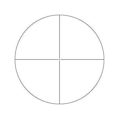 Vortex Crossfire II 3-9X40 V-Plex Reticle Riflescope Reticle