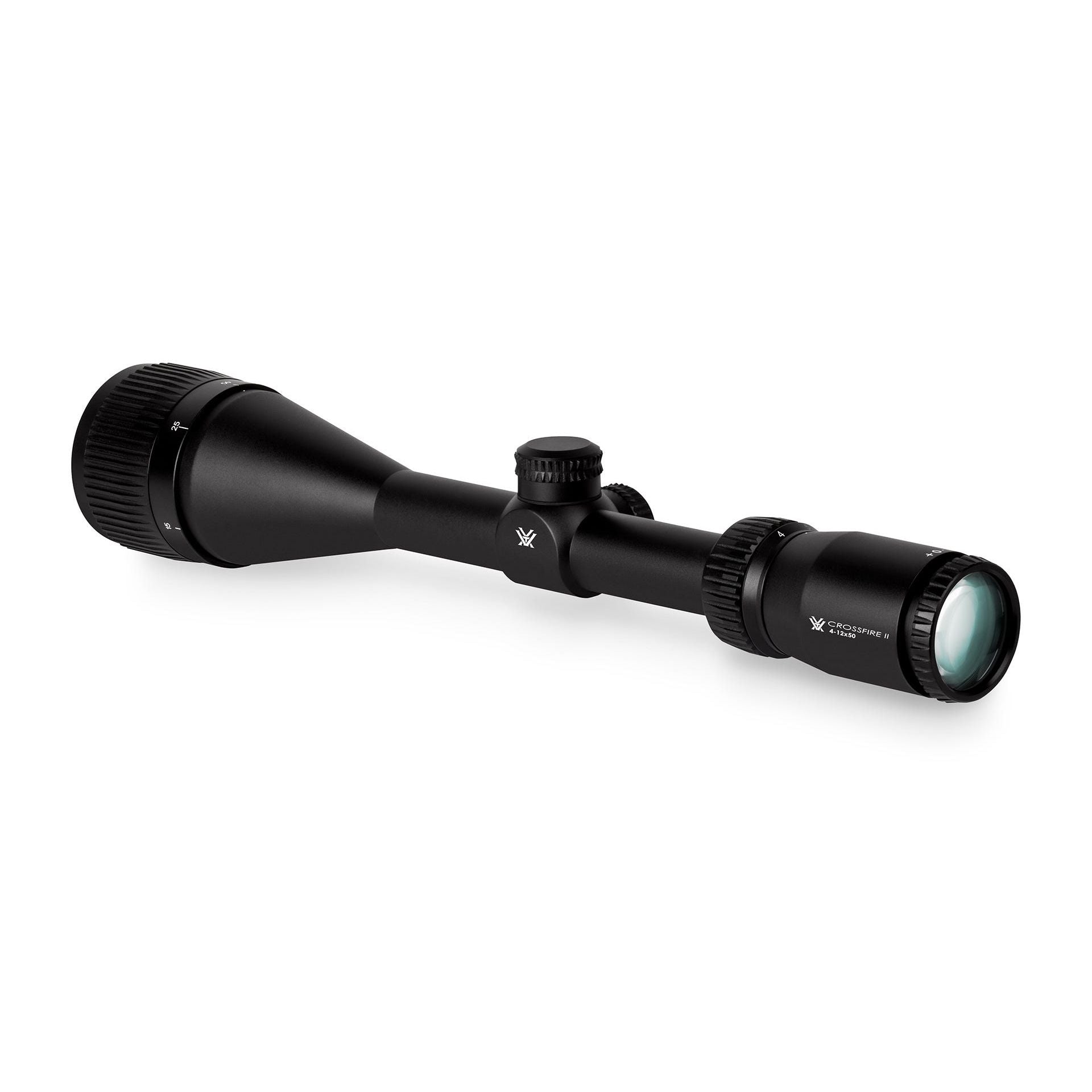 Back of Vortex Crossfire II 4-12X50 AO Deadhold BDC Riflescope