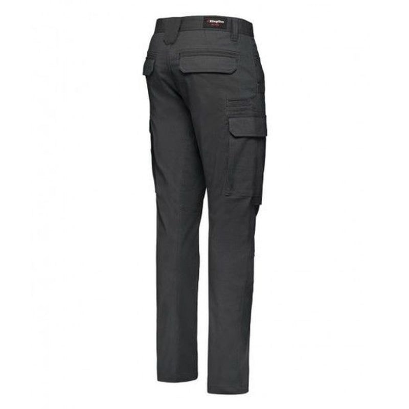 Back view of KingGee Tradies Utility Cargo Pants in Black.