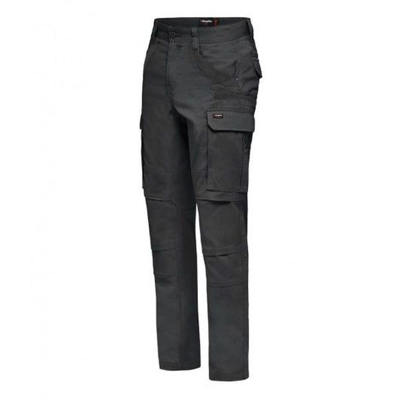 KingGee Tradies Utility Cargo Pants in Charcoal.
