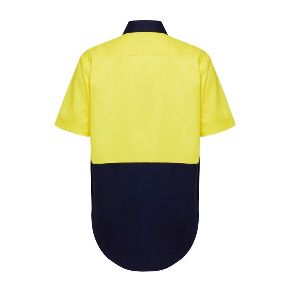 Yellow/Navy Hi Vis Lightweight Shirt