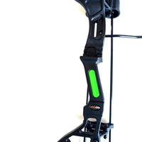 Close up of Horizone K-9 Compound Bow Youth Set