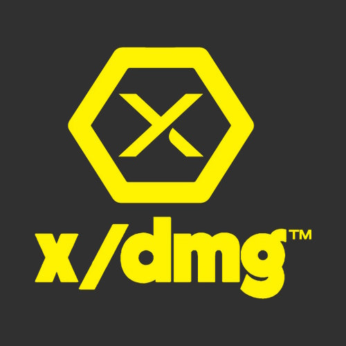 x/dmg workwear logo