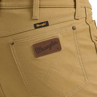 Wrangler® Mens Tough Comfort Regular Fit Canvas Jeans (Kelp)