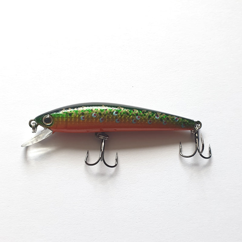 Hawk Sniper Minnow 60mm Lure (Suspend 1M) Brook Trout