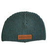 Green Hip Women's Beanie in Forest Teal