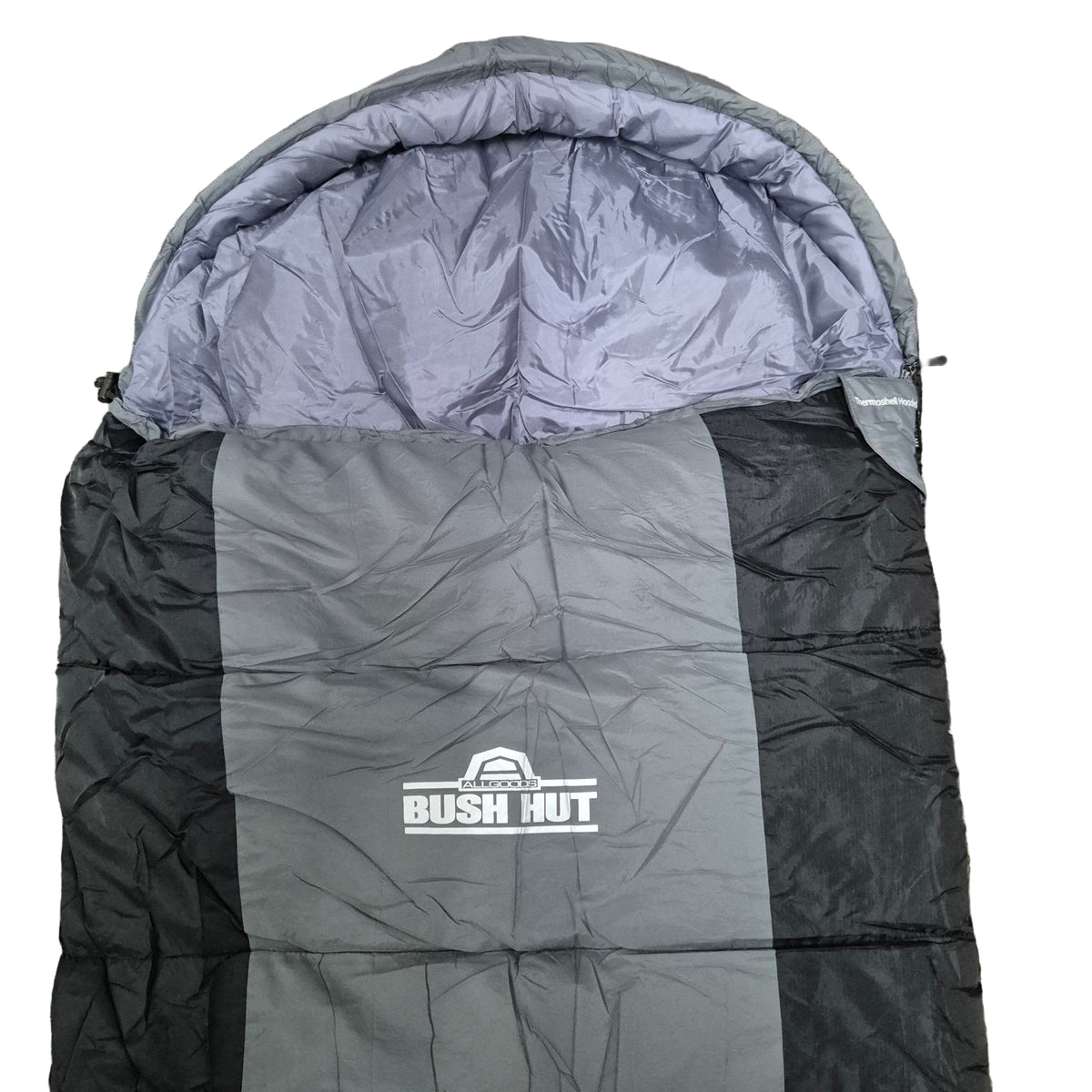 Allgoods Bush Hut Thermoshell Hooded XL Sleeping Bag