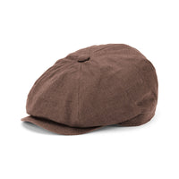 Avenel Gordo Linen Bakerboy Cap