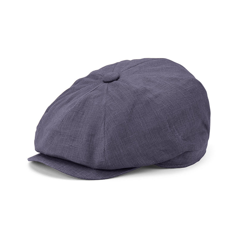 Avenel Gordo Linen Bakerboy Cap
