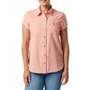Front of 5.11® Womens Marksman Short Sleeve Shirt in Canyon Sunset