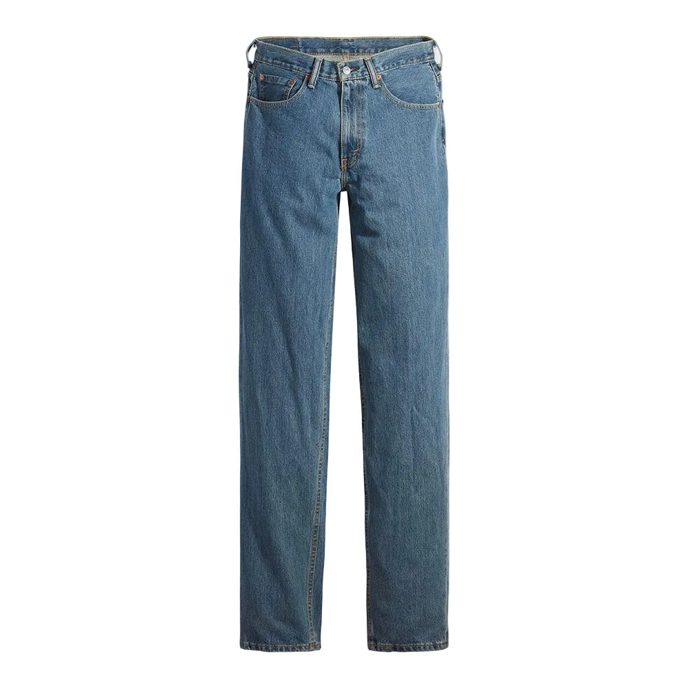 A pair of classic blue denim Levi's
