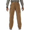 Back of 5.11 Men's Stryke Pants in Battle Brown