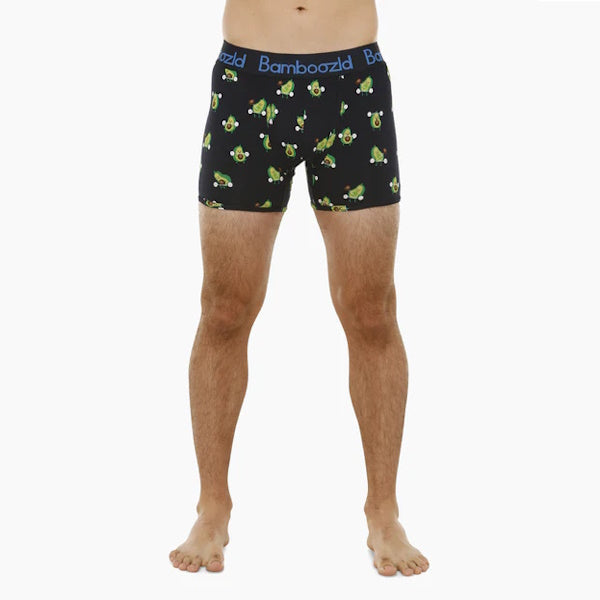 Front view of man wearing Bamboozld Mens Pumpin Avo Trunk