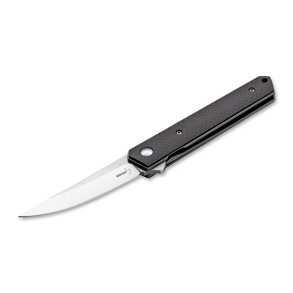 Boker Plus Kwaiken Mini Flipper Carbon Folding KnifeBoker Plus Kwaiken Mini Flipper Carbon Folding Knife