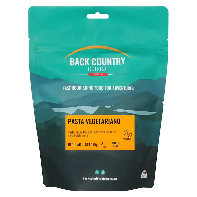 Back Country Pasta Vegetariano Regular Serve Packet