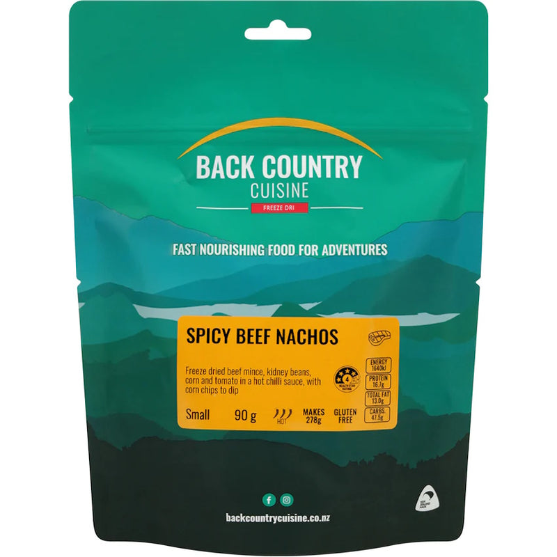 Back Country Spicy Beef Nachos Small Serve Packet